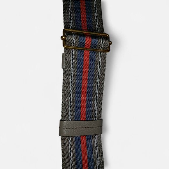 Prada Adjustable STRAP Bag Accessory Green/Red 24"-44" Italian Luxury - Picture 7 of 8